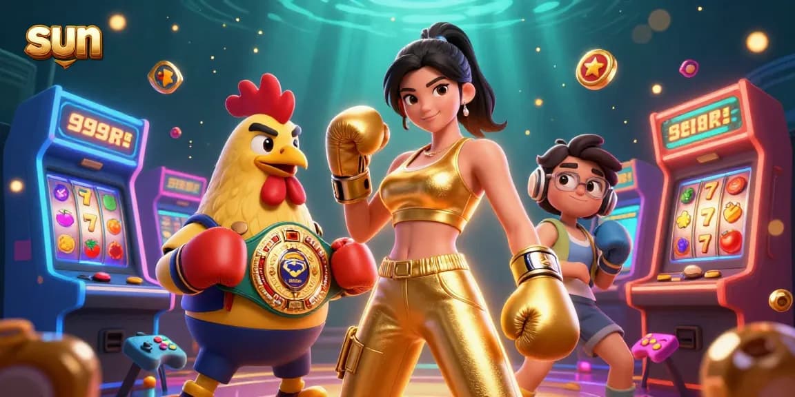 Experience the thrill of the sun casino with a powerful champion and bright slot elements.