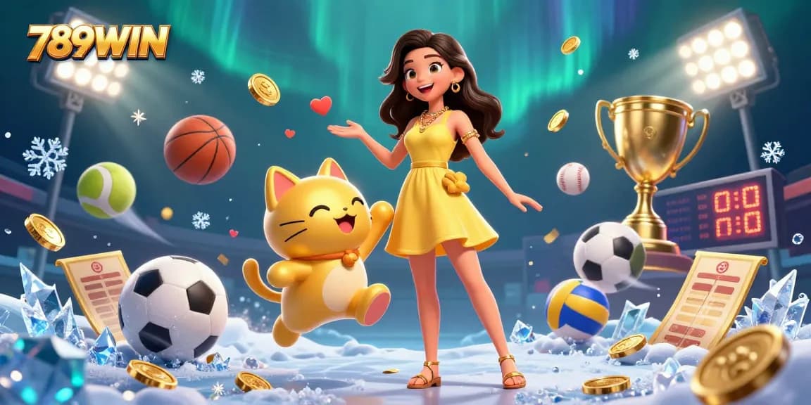 Join the excitement at 789WIN with a dynamic casino scene featuring games and winning opportunities.