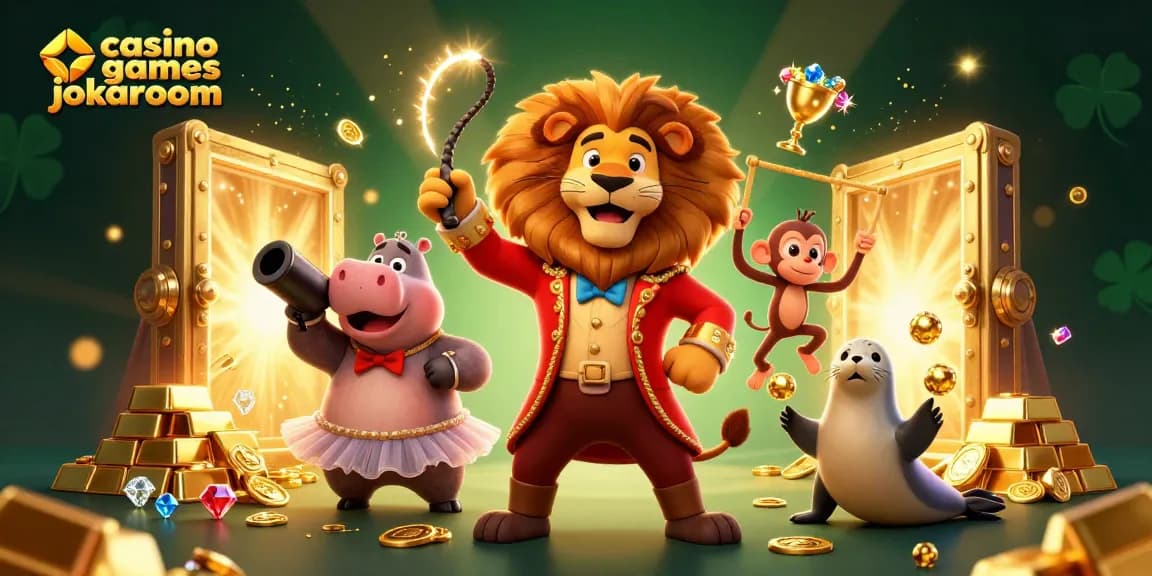 Experience thrilling casino games jokaroom with vibrant circus characters and dazzling treasures.