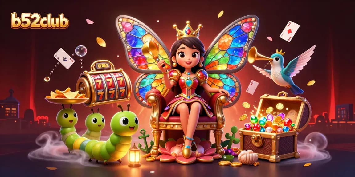 Experience thrilling excitement at b52club with colorful slot games and vivid casino elements.