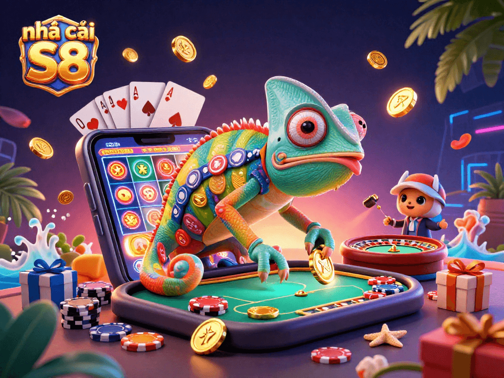 Engage in exciting gameplay with nhà cái S8's vibrant casino elements and golden rewards.