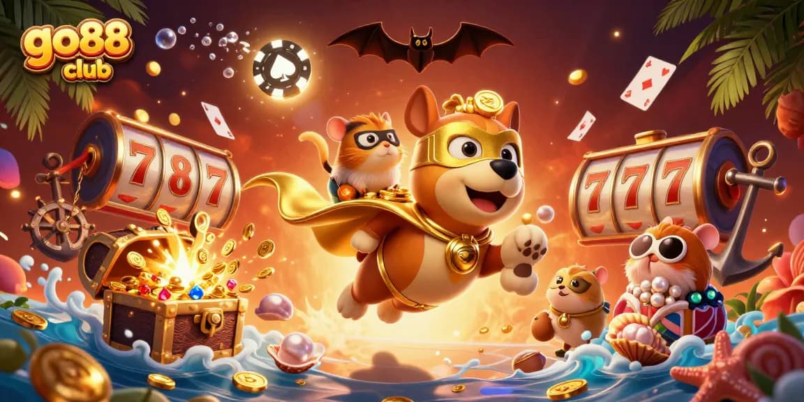 Engage with go88 club for thrilling slot adventures and jackpot excitement in vibrant 3D.