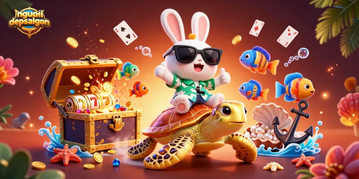 Engage in thrilling gaming action at nguoidepsaigon with a vibrant, immersive slot game scene.