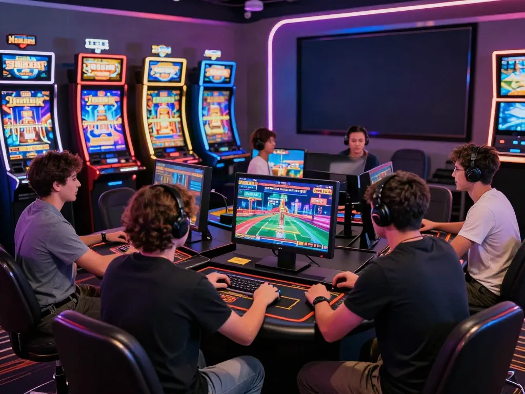 Nohuwin engaging online gaming experience with diverse players at virtual slots.