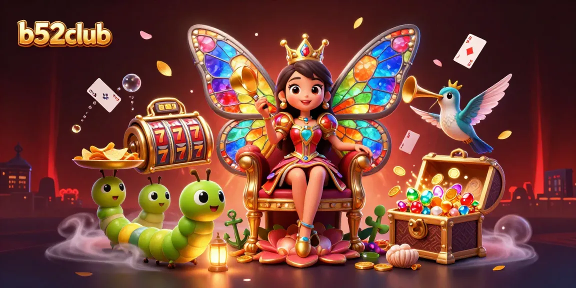 Experience thrilling excitement at b52club with colorful slot games and vivid casino elements.