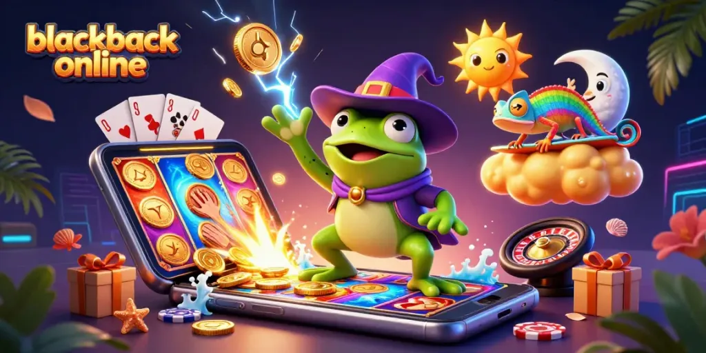 Juega blackjack online y gana mientras disfrutas de una atmósfera llena de oro y emoción.