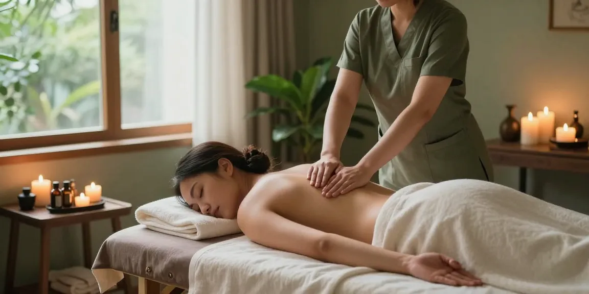 Relaxation and освежение with 의정부출장마사지 in a serene spa setting.