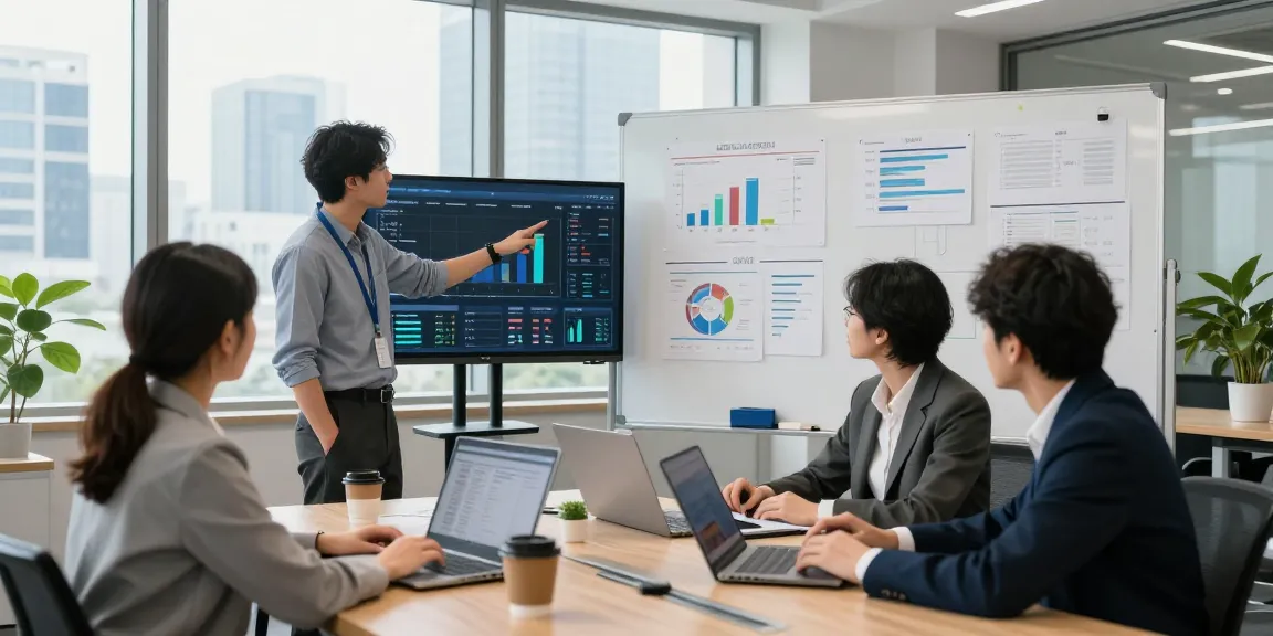 Colaboración en oficina moderna sobre agencia de SEO local para estrategias digitales.